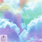 FS113 Clouds Tie Dye Scuba Velvet & Spandex Stretch Knit Fabric Blue Purple Pink Black | Fabric | Black, Blue, Bright PINK, Candyfloss, Child, Childrens, Cloud, Clouds, drape, Dress making, Fabric, fashion fabric, jersey, Kid, making, Neon, Pink, Polyester, Purple, Scuba, sewing, Sky Blue, Spandex, Stretch, Stretchy, Tie Dye, Velvet | Fabric Styles