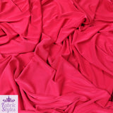 FS115 Solid Plain Soft Touch Fabric Silky Stretch Knit Fabric - More Than 15 Colours | Fabric | Baby blue, Baby Pink, Black, Bridal, drape, Fabric, fashion fabric, Grey, making, Mink, Optic, plain, Red, sewing, Silver, Soft Touch, Wedding, White, Wine | Fabric Styles