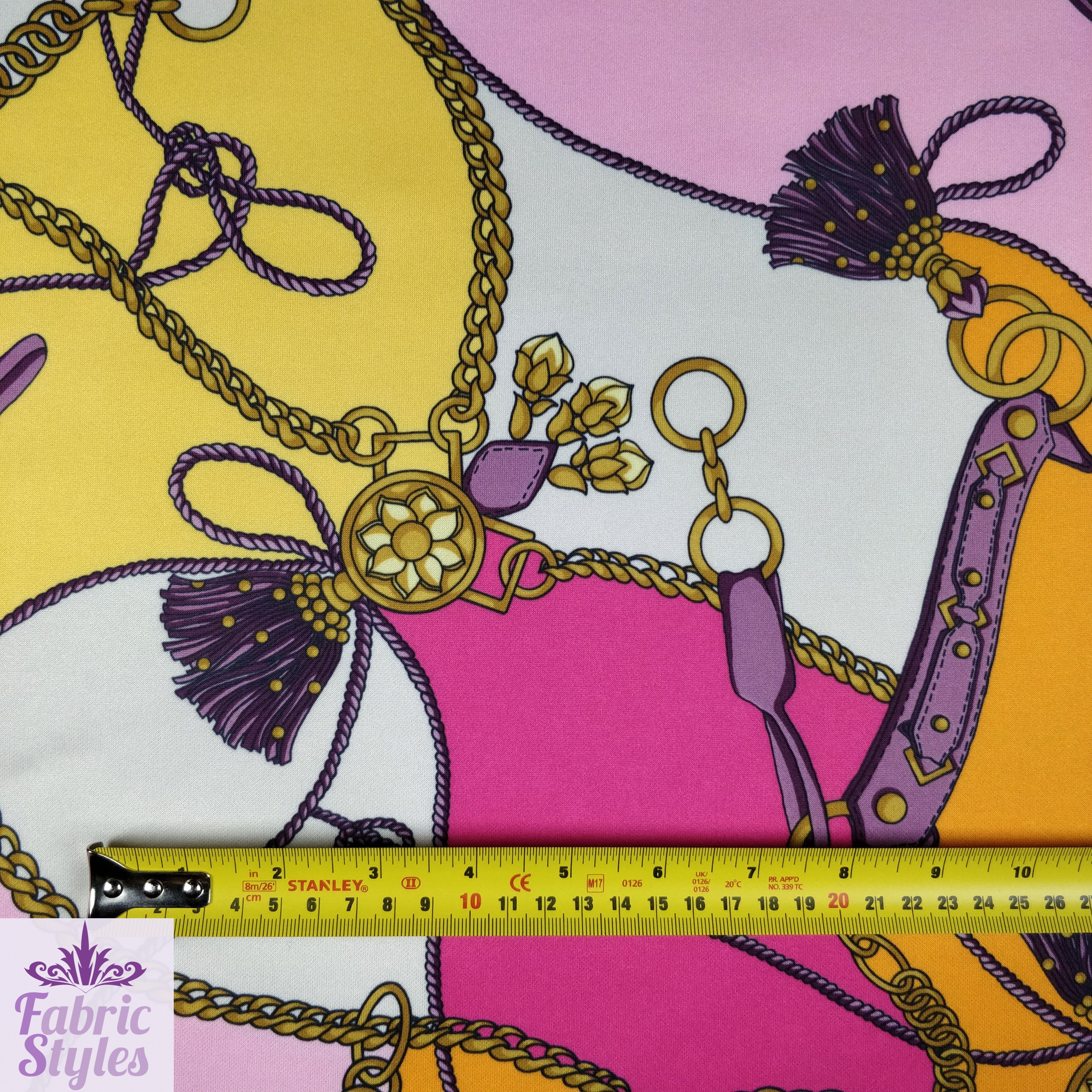 FS118_1 Tassels Handbag Jewels Design | Fabric Styles