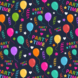 FS163 Party Time Balloons | Fabric | Balloons, Child, Children, drape, Exclusive, Fabric, fashion fabric, jersey, Kids, making, Multi Colour, Party, Party Time, Sale, sewing, spun polyester, Spun Polyester Elastane, Stretchy | Fabric Styles