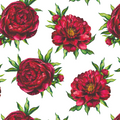 FS427 Red Peony | Fabric Styles
