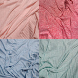 FS489_1 Loungewear Melange Rib Stretch Knit Fabric | Fabric | Blue, Blush, drape, Elastane, Fabric, fashion fabric, Knit, Knitwear, Mint, Nude, Pink, Plain, Polyester, Rib, Ribbed, sewing, Soft, Stretchy, Viscose | Fabric Styles