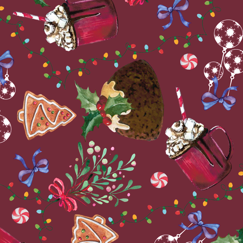 FS612 Christmas Pudding | Fabric Styles