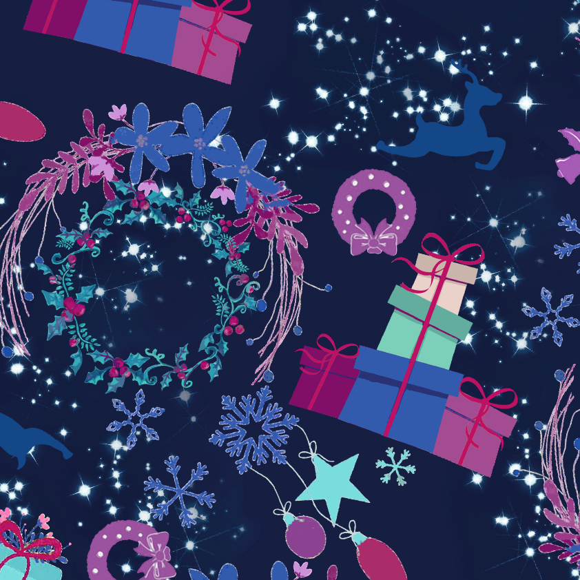 FS619 Festive Wishes | Fabric Styles
