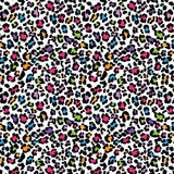 FS1024 Funky Leopard Cotton Fabric Rainbow | Fabric | animal, children, Cotton, drape, Fabric, fashion fabric, Fur, Kids, Leopard, Lightning, making, Rainbow, sewing, Skirt | Fabric Styles