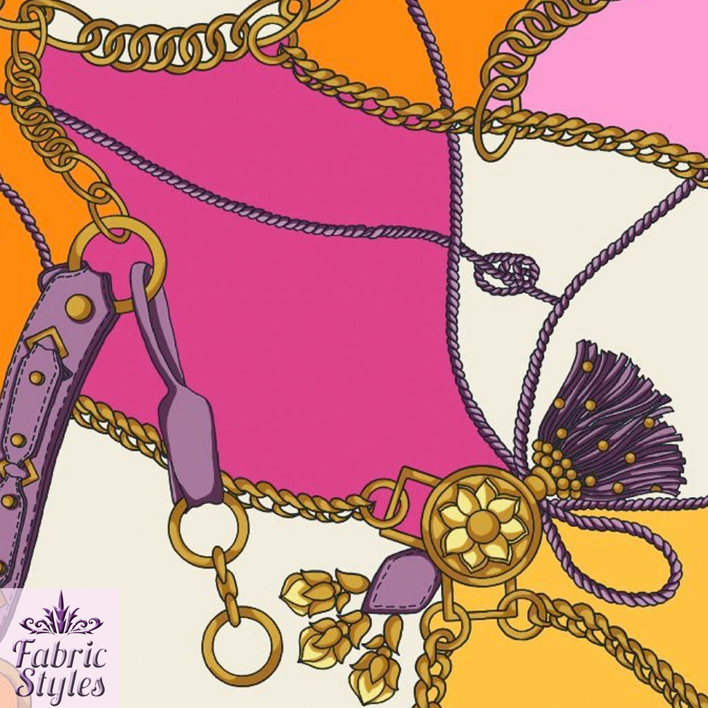 FS118_1 Tassels Handbag Jewels Design | Fabric Styles