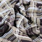 FS793 Tartan Viscose | Fabric | Check, drape, Fabric, fashion fabric, jersey, making, sale, Screen Print, sewing, stretch, Stretchy, Tartan, Viscose | Fabric Styles