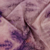 FS710 Tie Dye Rib Stretch Knit Fabric Purple | Fabric | drape, elastane, Fabric, fashion fabric, jersey, limited, Loungewear, making, Pink, Polyester, purple, Rib, Ribbed, Ribbing, sale, sewing, stretch, Stretchy, Tie Dye | Fabric Styles