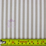 FS915 Taupe Stripe Liverpool | Fabric | drape, Fabric, fashion fabric, limited, Liverpool, Multi Stripe, SALE, sewing, Stretchy, Stripe, Stripes, textured, Waffle | Fabric Styles