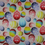 FS947 Easter Egg Hunt | Fabric | Black, Bunny, Easter, Easter Egg, Fabric, fashion fabric, hunt, jersey, Nude, Pink, Purple, rabbit, scuba, sewing, stretch | Fabric Styles