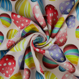 FS947 Easter Egg Hunt | Fabric | Black, Bunny, Easter, Easter Egg, Fabric, fashion fabric, hunt, jersey, Nude, Pink, Purple, rabbit, scuba, sewing, stretch | Fabric Styles