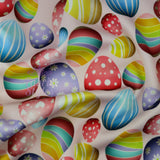 FS947 Easter Egg Hunt | Fabric | Black, Bunny, Easter, Easter Egg, Fabric, fashion fabric, hunt, jersey, Nude, Pink, Purple, rabbit, scuba, sewing, stretch | Fabric Styles