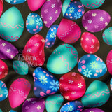 FS947 Easter Egg Hunt | Fabric | Black, Bunny, Easter, Easter Egg, Fabric, fashion fabric, hunt, jersey, Nude, Pink, Purple, rabbit, scuba, sewing, stretch | Fabric Styles