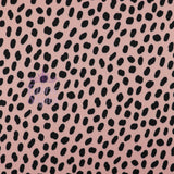 FS795 Pink Dalmatian Scuba | Fabric | Animal, Dalmatian, drape, Fabric, fashion fabric, pink, polka, Scuba, sewing, spot, spots, Stretchy | Fabric Styles