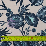 FS986 Floral Liverpool | Fabric | drape, Fabric, fashion fabric, Floral, Floral Leopard, Flower, limited, Liverpool, sale, sewing, Stretchy, textured, Waffle | Fabric Styles