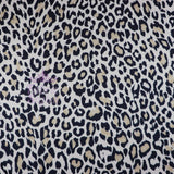 FS957 Beige Leopard Ponte | Fabric | Animal, drape, Fabric, fashion fabric, Leopard, Ponte, Sale, sewing, Stretchy | Fabric Styles