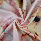 FS460 Nude Blossoms | Fabric | drape, Fabric, fashion fabric, Floral, Flower, Nude, Scuba, sewing, Stretchy | Fabric Styles
