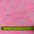 FS943 Pink Stretch Knit Fabric | Fabric | blue, broom, Children, drape, elastane, Fabric, fashion fabric, Floral, Flower, jersey, Kids, Knit, Knitwear, Loungewear, making, Pink, Polyester, Potions, Potter, sale, sewing, Skirt, Stretchy | Fabric Styles