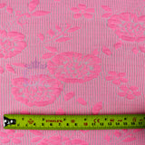 FS943 Pink Stretch Knit Fabric | Fabric | blue, broom, Children, drape, elastane, Fabric, fashion fabric, Floral, Flower, jersey, Kids, Knit, Knitwear, Loungewear, making, Pink, Polyester, Potions, Potter, sale, sewing, Skirt, Stretchy | Fabric Styles
