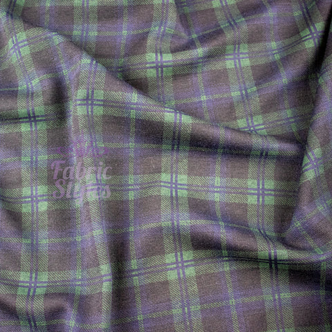 FS941 Scottish Tartan | Fabric | drape, Fabric, fashion fabric, Ponte, sewing, Stretchy, Tartan | Fabric Styles