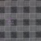 FS669 Black White Checks | Fabric | Black, blue, Check, Fabric, Fabrics, Fashion, Pink, Sale, scuba, Stretch, Tartan, White | Fabric Styles