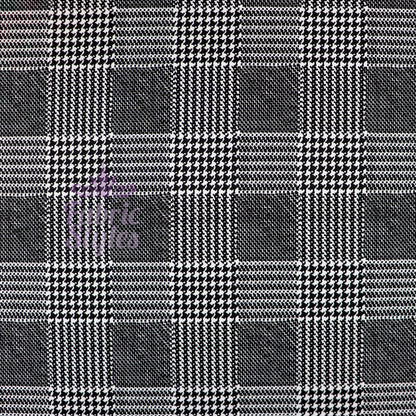 FS669 Black White Checks | Fabric | Black, blue, Check, Fabric, Fabrics, Fashion, Pink, Sale, scuba, Stretch, Tartan, White | Fabric Styles