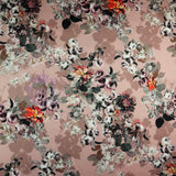 FS667_1 Nude Floral | Fabric | blue, Cactus, Fabric, Fabrics, Fashion, Floral, Flowers, Pink, purple, scuba, Stretch, Watercolor, Watercolour | Fabric Styles