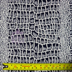FS1034 Snake Jacquard | Fabric | Fabric, fashion fabric, Jacquard, jersey, sewing, stretch, White | Fabric Styles