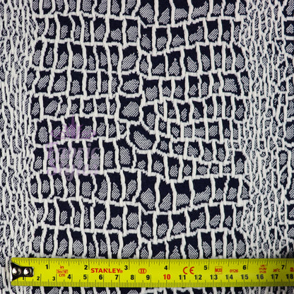 FS1034 Snake Jacquard | Fabric | Fabric, fashion fabric, Jacquard, jersey, sewing, stretch, White | Fabric Styles