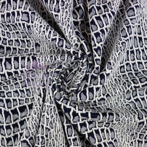 FS1034 Snake Jacquard | Fabric | Fabric, fashion fabric, Jacquard, jersey, sewing, stretch, White | Fabric Styles