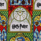 FS635_19 Harry Potter Stained Glass Broomsticks | Fabric | Cotton, Fabric, FS635, Harry Potter, Quidditch | Fabric Styles
