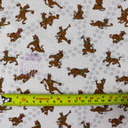 FS933_1 Scooby Doo | Fabric | blue, Brand, Branded, Cotton, Cotton SALE, Doo, drape, Fabric, fashion fabric, Light blue, making, scooby, Scooby Doo, sewing, Skirt | Fabric Styles