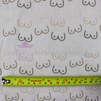 FS928 Boobies Cotton Fabric Beige | Fabric | Adult, Body, Boob, Boobies, Boobs, Cotton, drape, Fabric, fashion fabric, making, Nudity, sewing, Skirt | Fabric Styles