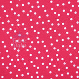 FS589 Polka Dots Liverpool Fabric | Fabric | blue, dots, drape, Elastane, Fabric, fashion fabric, Liverpool, New, Polka dots, polyester, Powder blue, red, sewing, spot, spots, stretch, Stretchy, textured, Waffle, White | Fabric Styles