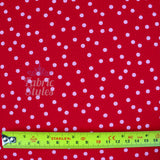 FS589 Polka Dots Liverpool Fabric | Fabric | blue, dots, drape, Elastane, Fabric, fashion fabric, Liverpool, New, Polka dots, polyester, Powder blue, red, sewing, spot, spots, stretch, Stretchy, textured, Waffle, White | Fabric Styles