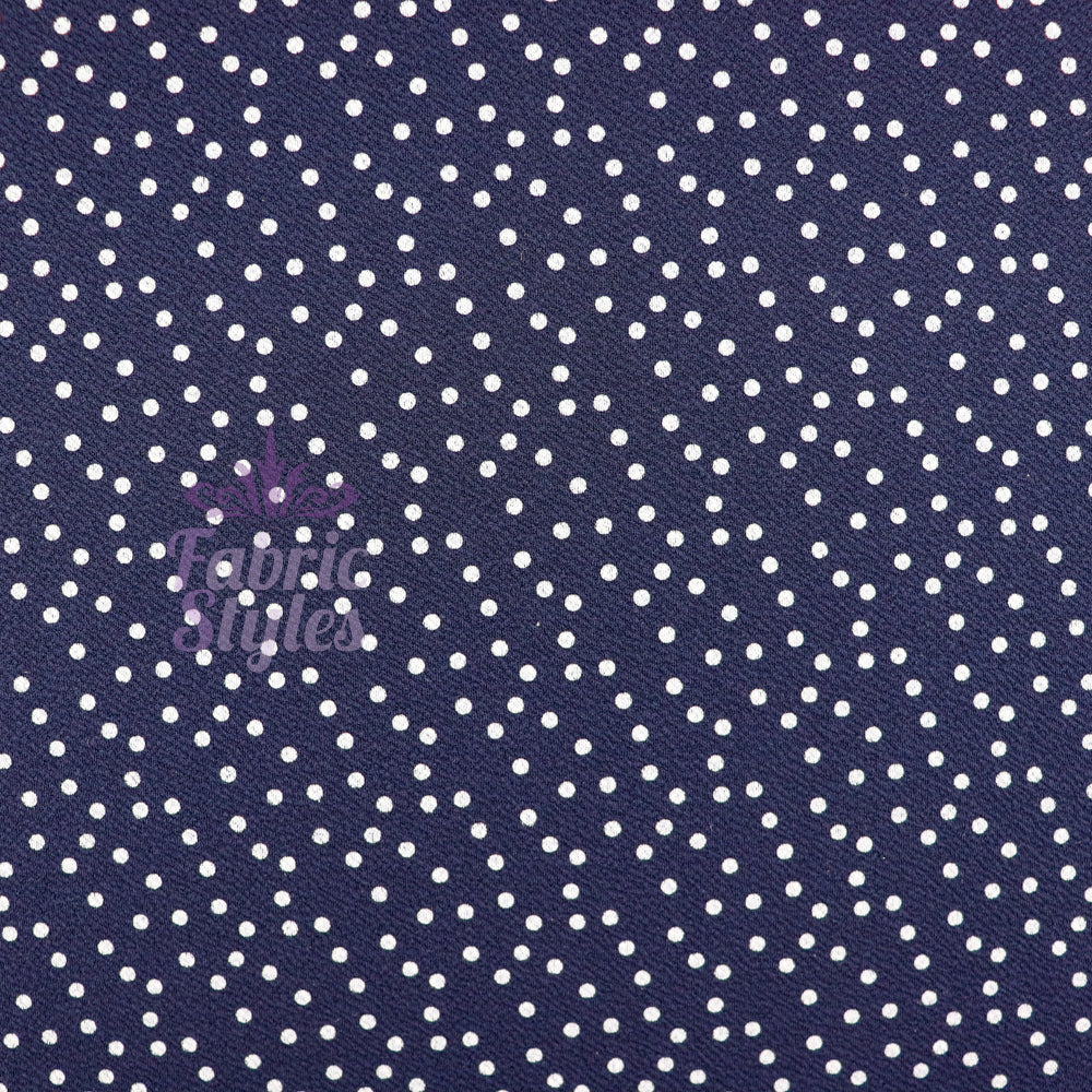 FS589 Polka Dots Liverpool Fabric | Fabric | blue, dots, drape, Elastane, Fabric, fashion fabric, Liverpool, New, Polka dots, polyester, Powder blue, red, sewing, spot, spots, stretch, Stretchy, textured, Waffle, White | Fabric Styles