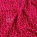FS589 Polka Dots Liverpool Fabric | Fabric | blue, dots, drape, Elastane, Fabric, fashion fabric, Liverpool, New, Polka dots, polyester, Powder blue, red, sewing, spot, spots, stretch, Stretchy, textured, Waffle, White | Fabric Styles