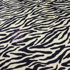 FS967 Zebra Colours | Fabric | Animal, Black, drape, Fabric, fashion fabric, Scuba, sewing, Stretchy, White, Zebra | Fabric Styles