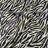 FS967 Zebra Colours | Fabric | Animal, Black, drape, Fabric, fashion fabric, Scuba, sewing, Stretchy, White, Zebra | Fabric Styles