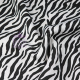 FS967 Zebra Colours | Fabric | Animal, Black, drape, Fabric, fashion fabric, Scuba, sewing, Stretchy, White, Zebra | Fabric Styles