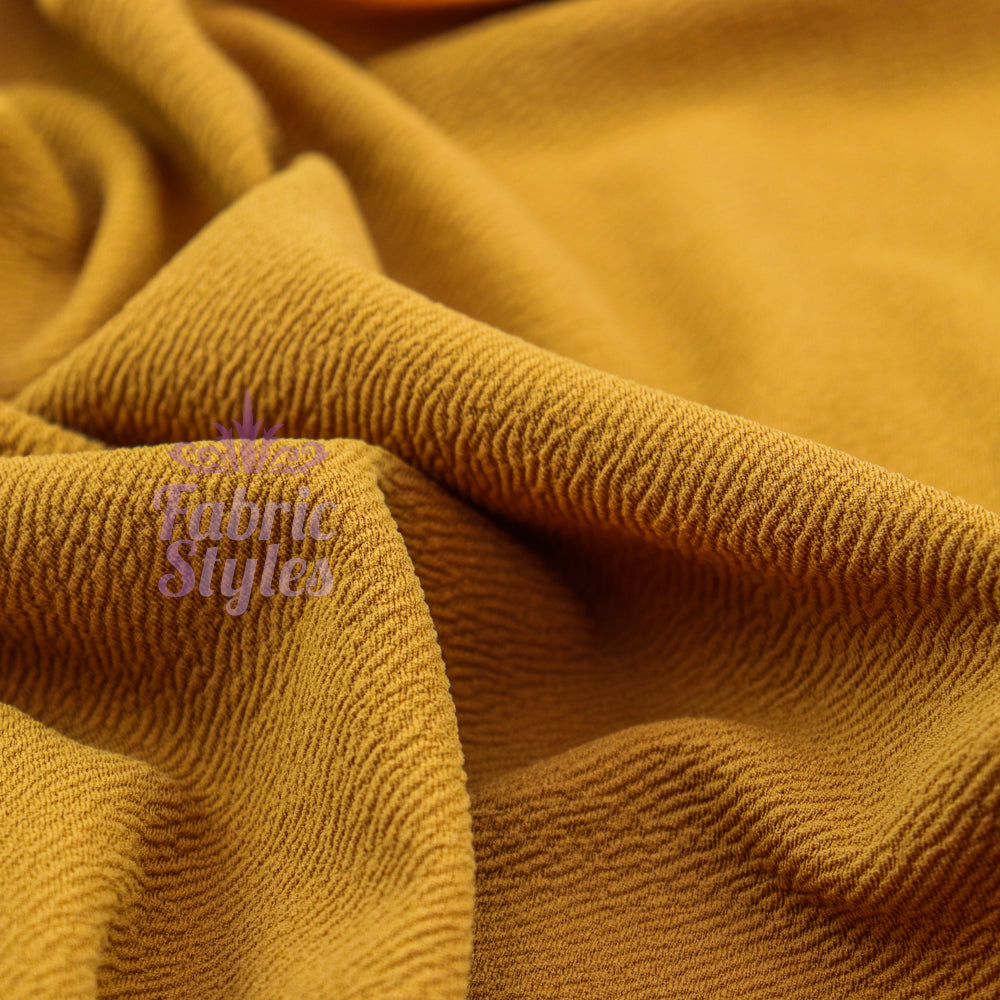 FS504_2 Plain Liverpool Fabric | Fabric | Bright PINK, drape, Fabric, fashion fabric, Liverpool, Mustard, Pink, Plain, sale, sewing, Stretchy, textured, Waffle | Fabric Styles