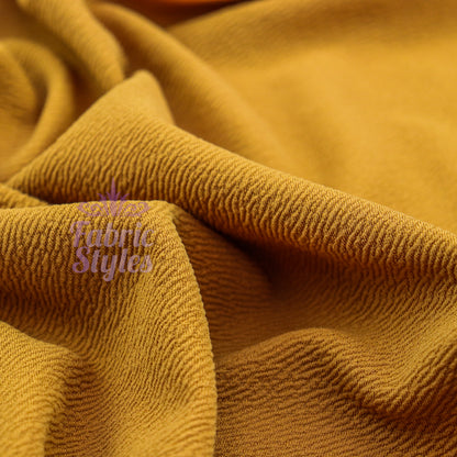 FS504_2 Plain Liverpool Fabric | Fabric | Bright PINK, drape, Fabric, fashion fabric, Liverpool, Mustard, Pink, Plain, sale, sewing, Stretchy, textured, Waffle | Fabric Styles