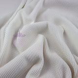 FS1025 Horizontal Crinkle Fabric | Fabric | Crinkle, drape, Fabric, fashion fabric, jersey, making, Plain, sewing, stretch, Stretchy, Swim, Swimming, Swimwear, white | Fabric Styles