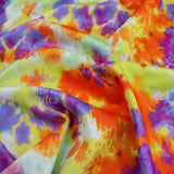 FS981 Splash Tie Dye | Fabric | candyfloss, Clouds, drape, Dress making, Fabric, fashion fabric, Galaxy, Glitter, jersey, Milkyway, Neon, Pink, Polyester, Scuba, sewing, space, stars, Tie Die, Tie Dye | Fabric Styles