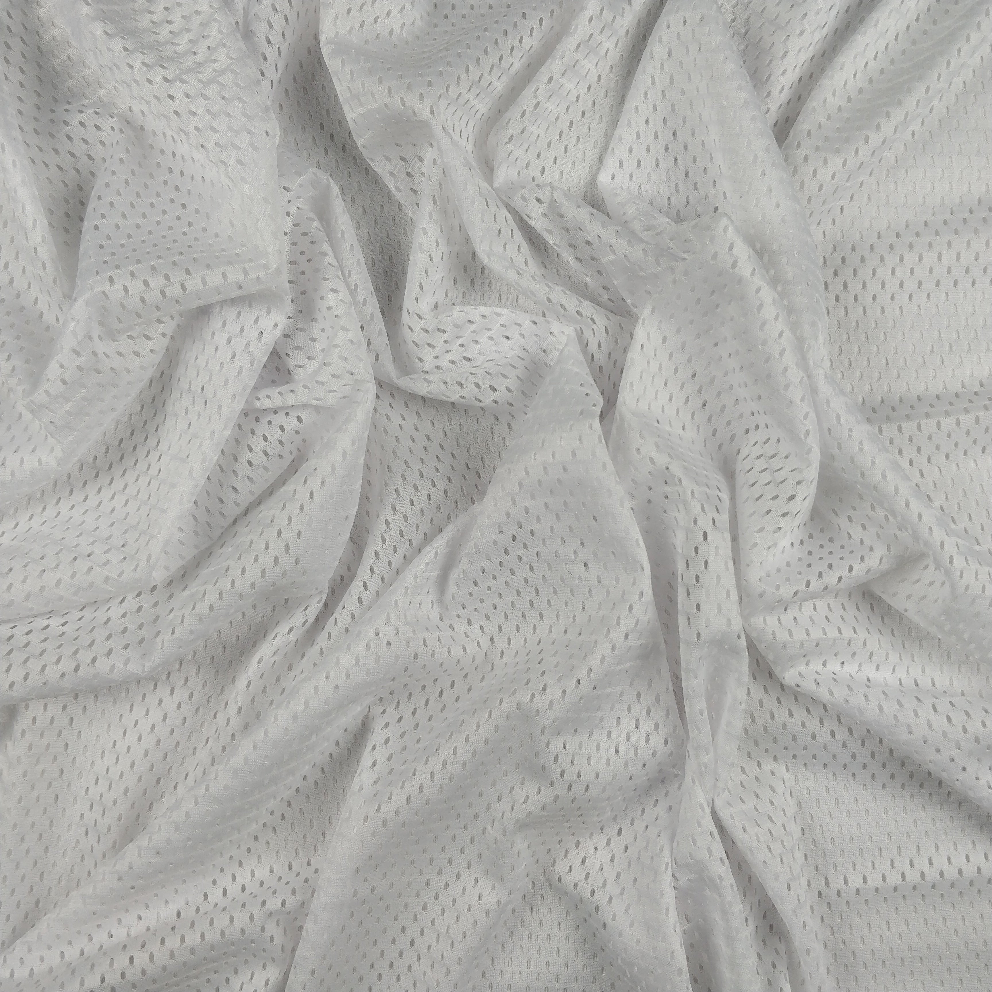 FS002 Airtex Mesh Fabric | Fabric | airtex, Black, drape, Dress Net, Eyelet, Fabric, fashion fabric, making, Mesh, mustard, Polyester, red, sewing, White | Fabric Styles