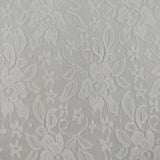 FS061_1 Floral Black Ivory Lace Fabric | Fabric | Black, drape, Fabric, fashion fabric, Floral, Flower, Ivory, Lace, making, Nylon, Polyester, Sale, sewing, Stretch, Stretchy | Fabric Styles