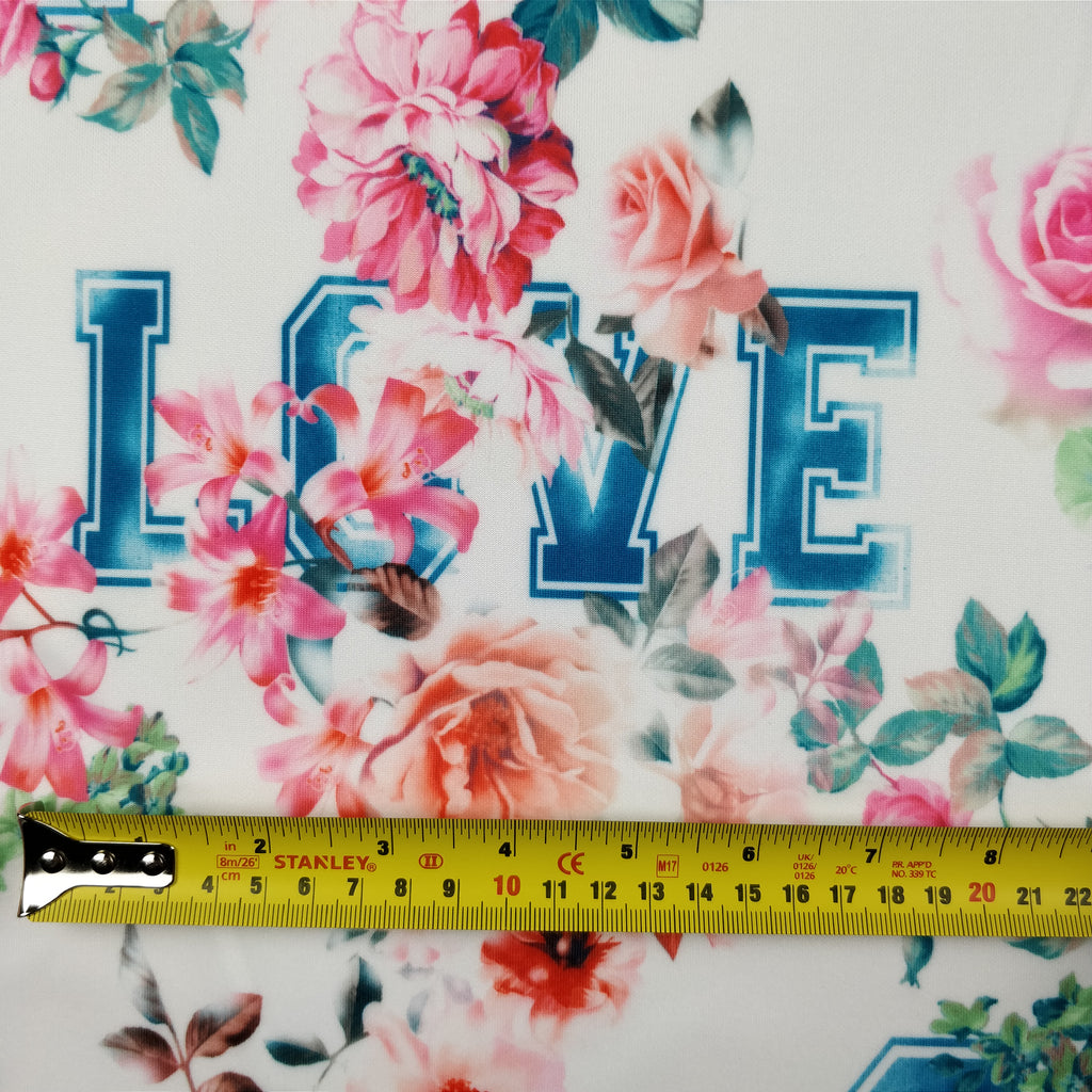 FS144_1 Floral New York Print | Fabric Styles