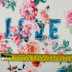 FS144_1 Floral New York Print | Fabric Styles