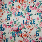 FS144_1 Floral New York Print | Fabric Styles