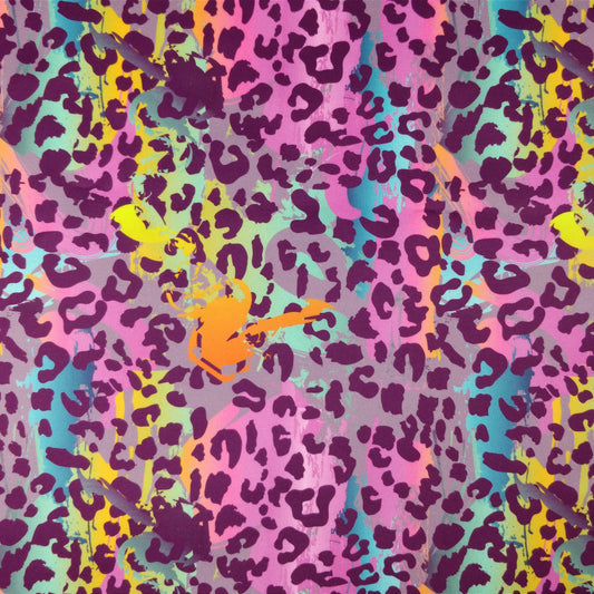FS162 Leopard Paint Strokes *EXCLUSIVE* Fabric | Fabric Styles